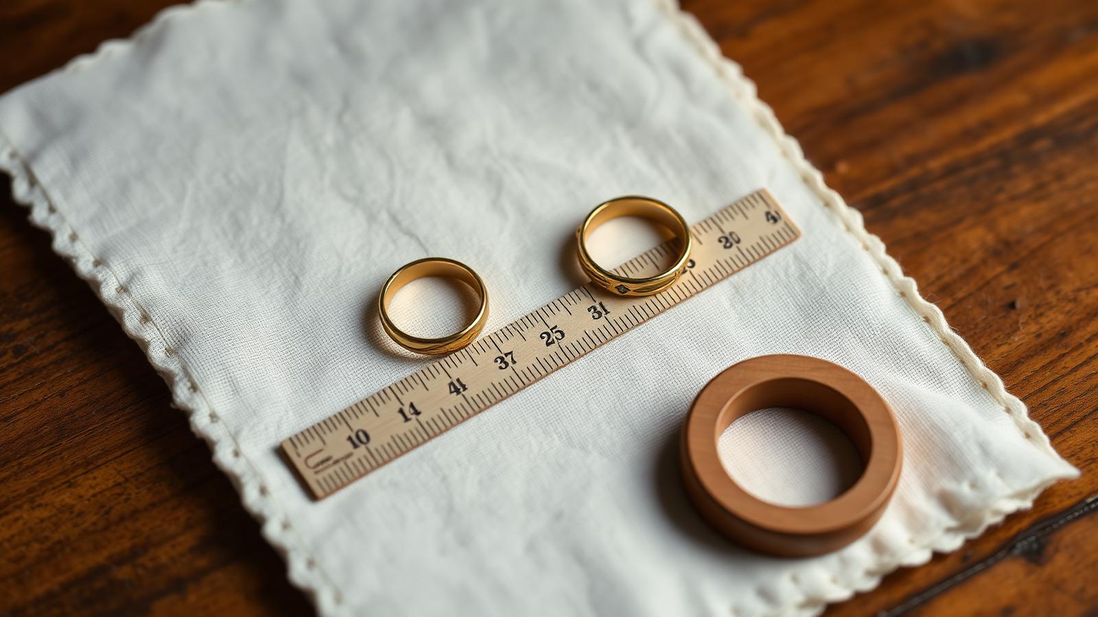 Sfeerbeeld bij de rubriek ringmaat opmeten — thuis, betrouwbaar, en waarom vintage ringen soms vast zitten
