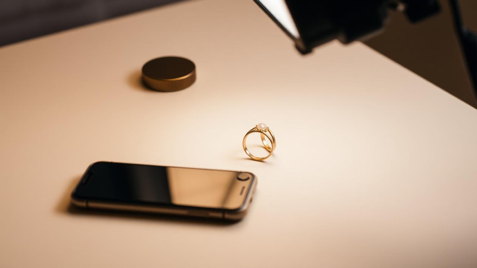 Sfeerbeeld bij de rubriek photographing jewellery for appraisal — the photos a specialist can truly use