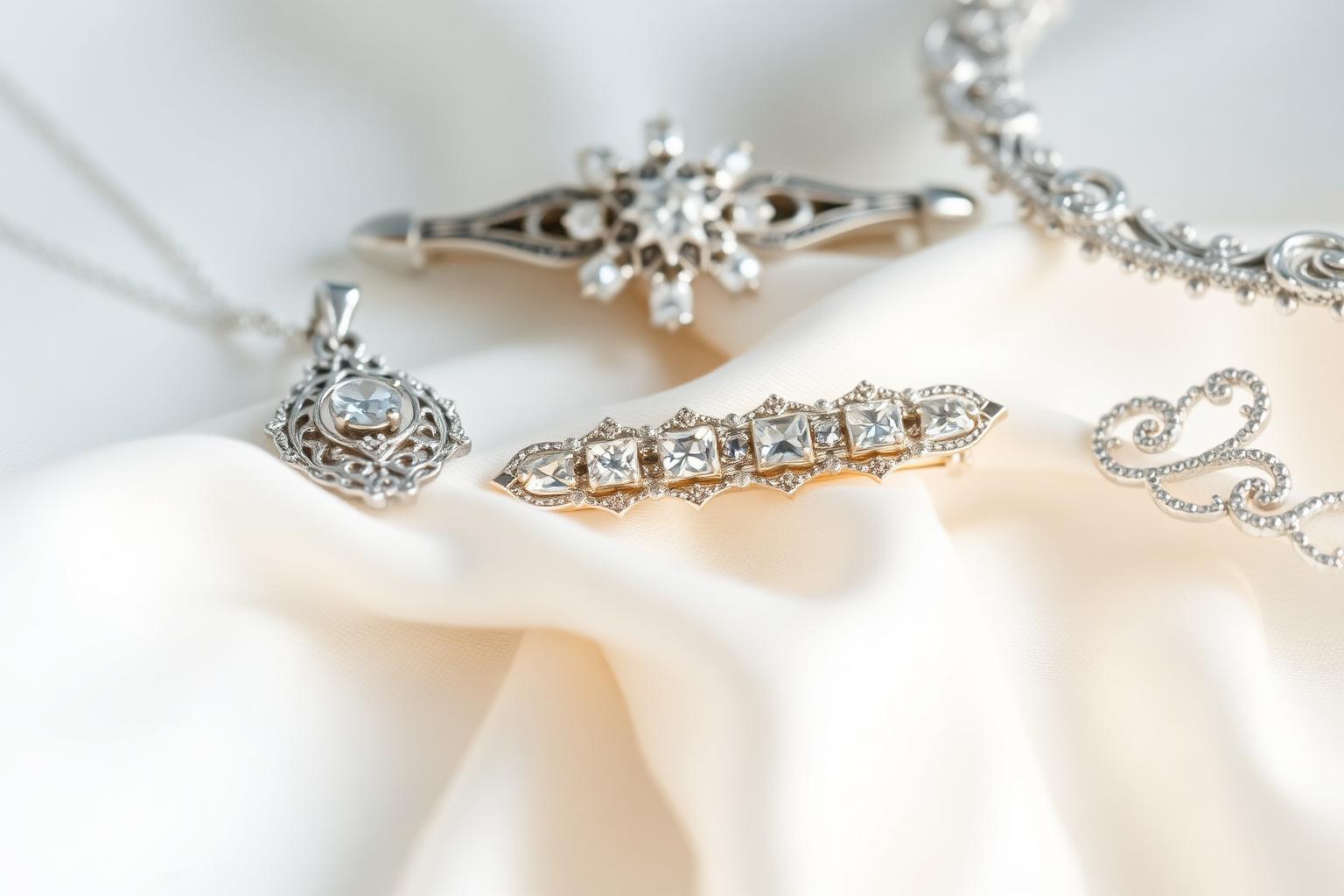Karakteristieke edwardian sieraden — sfeerbeeld