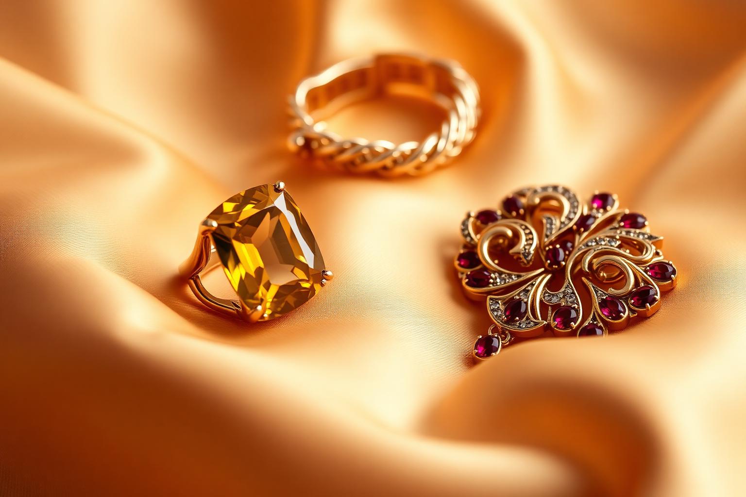 Karakteristieke retro sieraden — sfeerbeeld